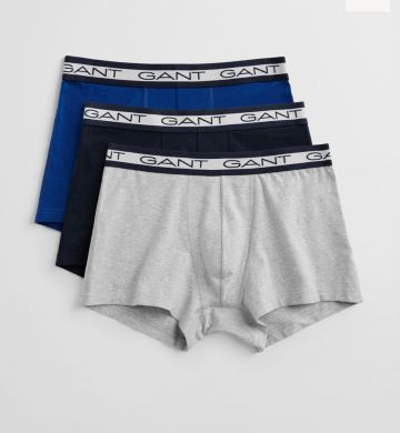 GANT 3-PACK CORE TRUNK Grey Melange